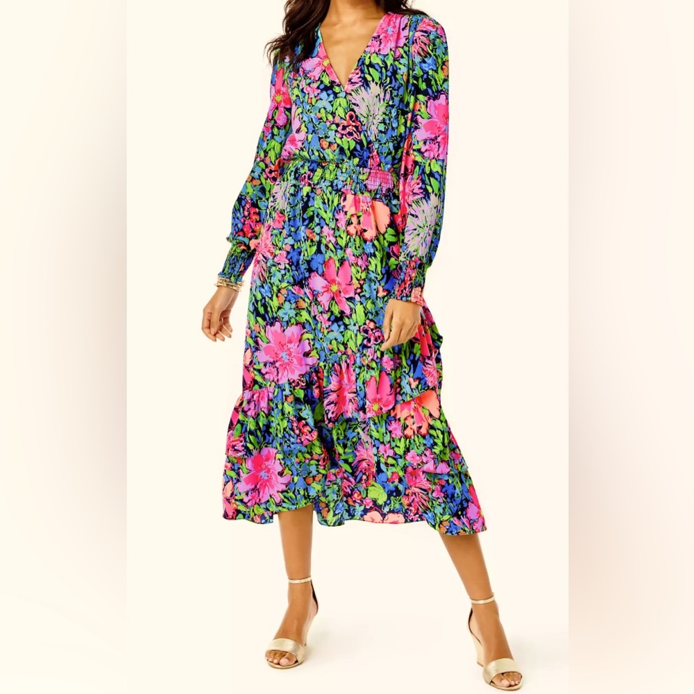 Lilly Pulitzer Midi Dress - Size 6